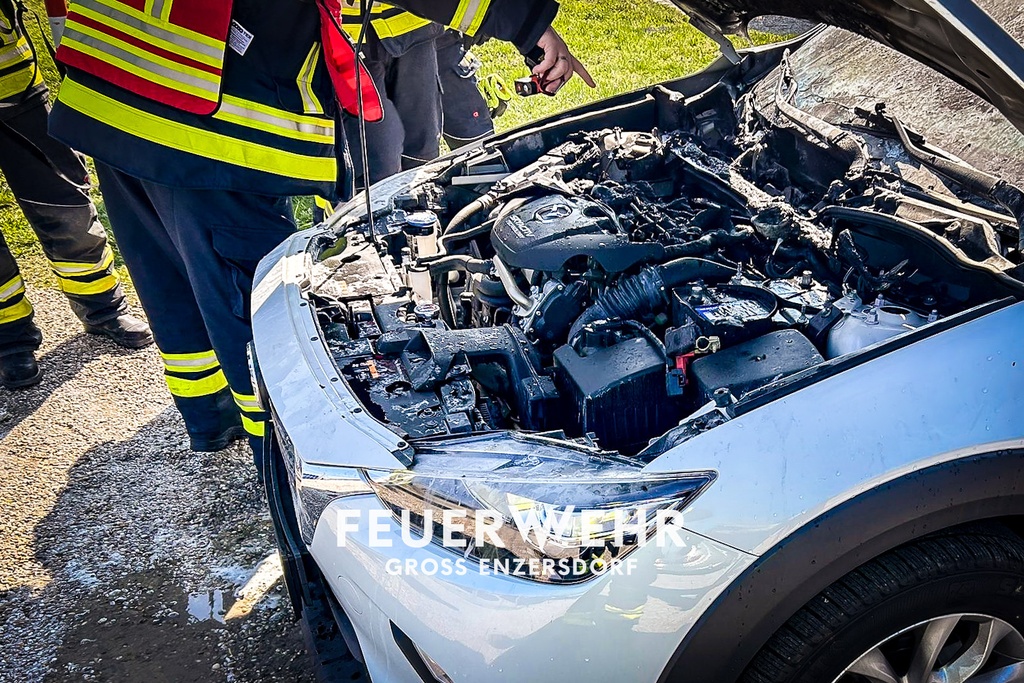B2 Fahrzeugbrand