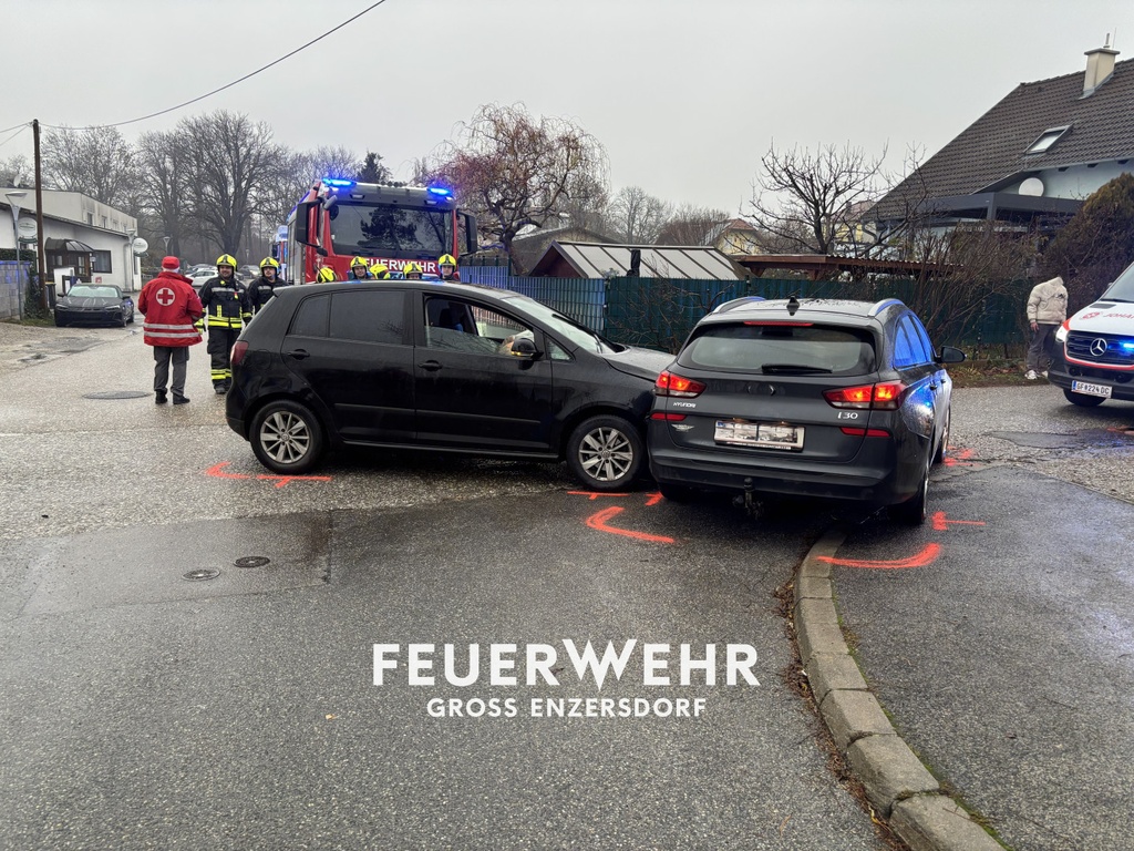 Verkehrsunfall im Kreuzungsbereich