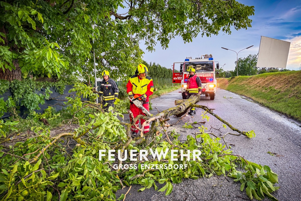 Unwetter in Groß Enzersdorf