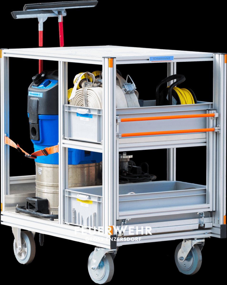 Rollcontainer Wasserschaden